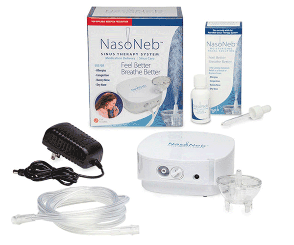 GDS Medtech new nasal nebuliser NasoNeb sinus medication delivery system